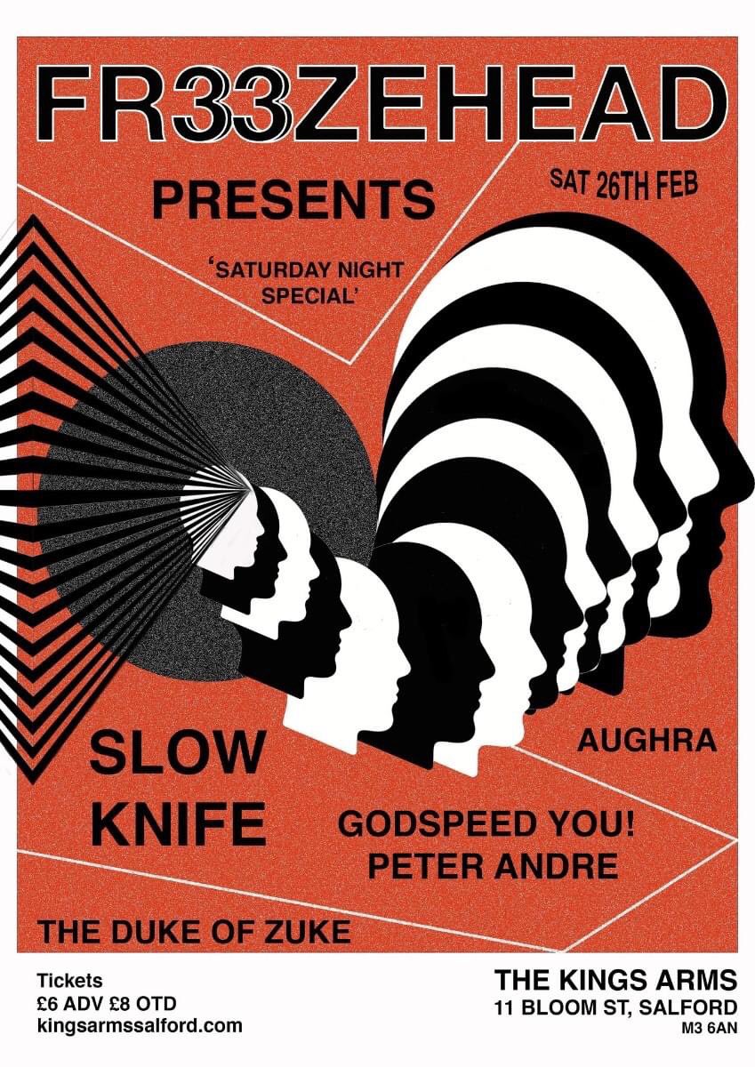 bandslowknife's tweet photo. We are releasing our debut album, Too Late for the Past, produced by Lydia Lunch - via @fr33zehead on 25th Feb!

And we’re having a party! 26th Feb at @kingssalford 

🔪 ⚡️🔪⚡️ https://t.co/IfUdsAYF2X