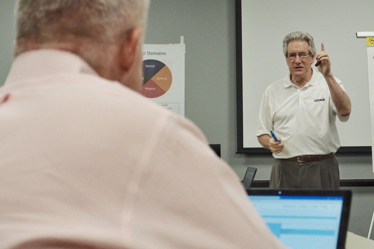 IBGoldberg's tweet photo. While each leader's journey up the mountain is their own, they don’t have to do it alone. Vistage members step up to help one another, applying core beliefs, insights and best practices that have made their climbs more successful. Learn more: https://t.co/UYh2918qyJ. #business https://t.co/nFf5dyTdiS