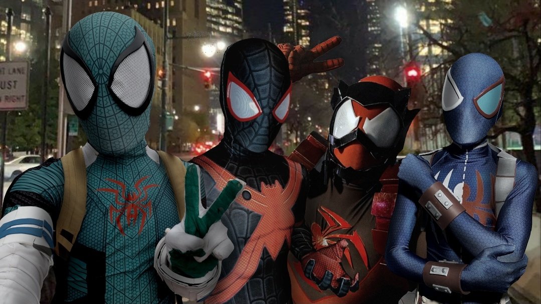 Spider_Deku_OF's tweet photo. @sad_saturn__ This is the other friends with spidey mix suit https://t.co/qK40YVpVTM