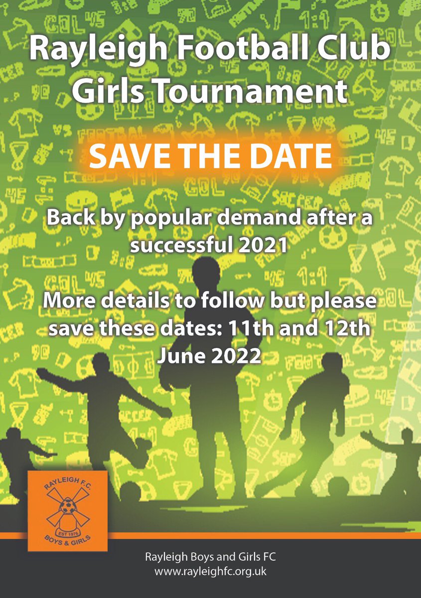fc_rayleigh's tweet image. It’s that time of year again. We had over 1200 girls last year at our girls only tournament and we sell out quick. Any RT or comments would be appreciated if you have been before and are looking forward to this one.
