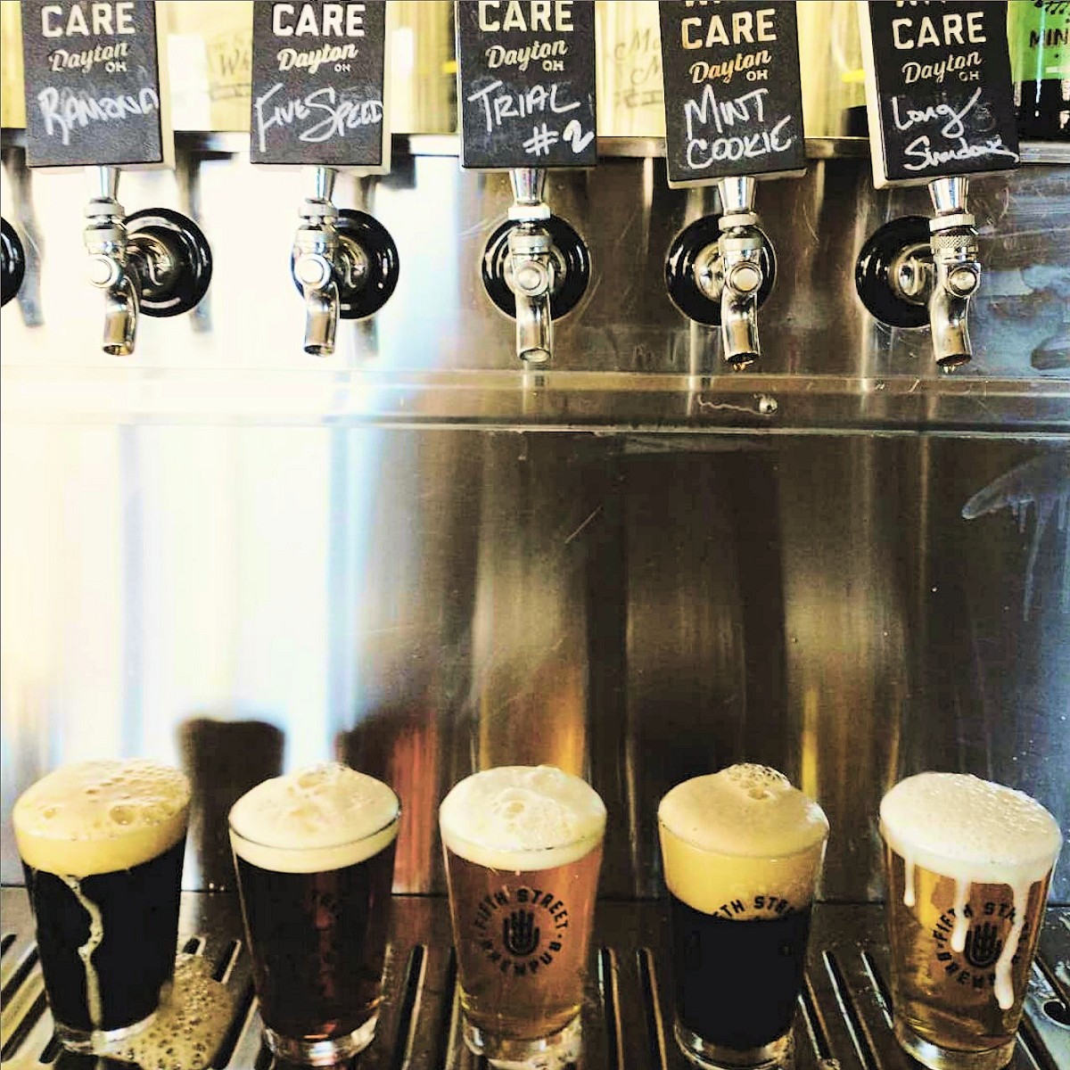 FifthStBrewpub's tweet photo. We're happy! We're healthy! We're positively foaming over to see you today at 4 pm!
#CraftWithCare #fsbrewpub #tuesdaybeersnack #daytonlovesbeer #midwestisbest #masksrecommended https://t.co/6XJ8yxQYn6