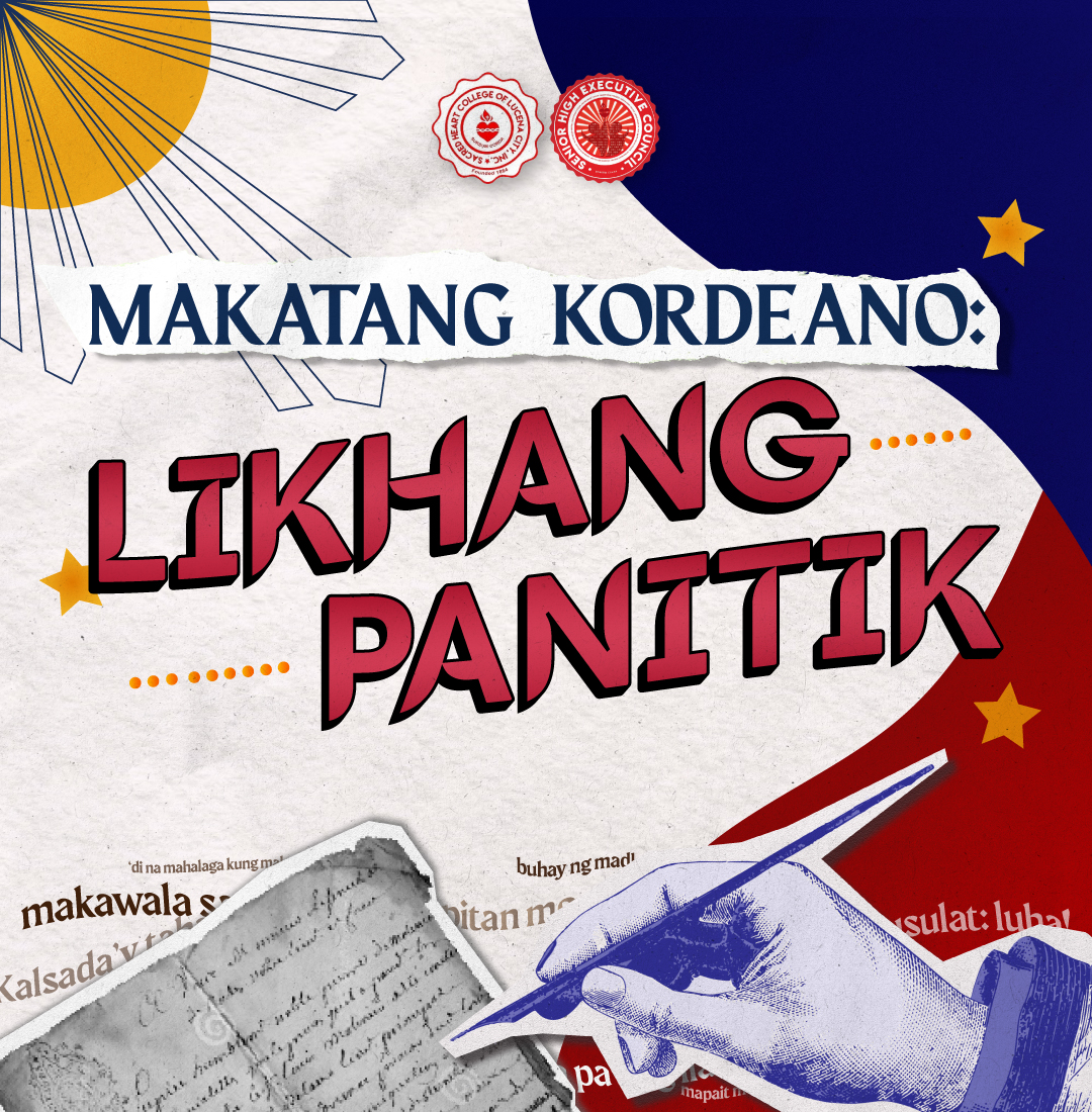 SHC_SHEC's tweet photo. MGA MAKATANG KORDEANO, GO GO GO‼️

Kamusta ka na? Ano ang iyong nararamdaman ngayon? Nalulungkot ka ba? 😭 O kaya naman ay masaya ka? 😂 Punong-puno na ba ng 💓 p4g-1biG 💓ang iyong puso? 💗

Isulat mo na ‘yan! Sali na, makata!💁🏻‍♂️ https://t.co/8Zq6wyKpCN