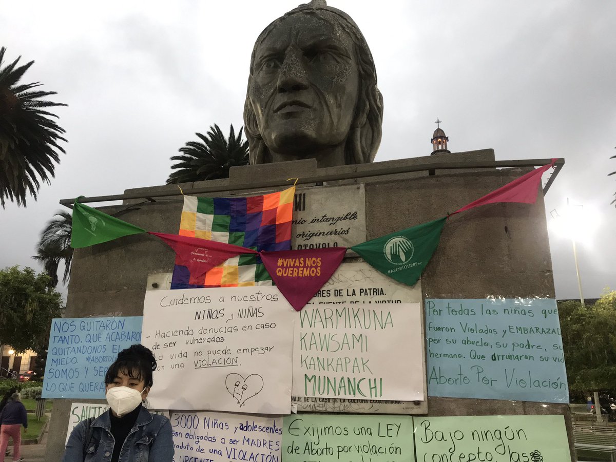 Paovercoutere's tweet photo. Bajo ningún concepto, las mujeres debemos parir al fruto de una violacion. Warmikuna kawsanami kankapak munanchik https://t.co/B3YcM4W9hK