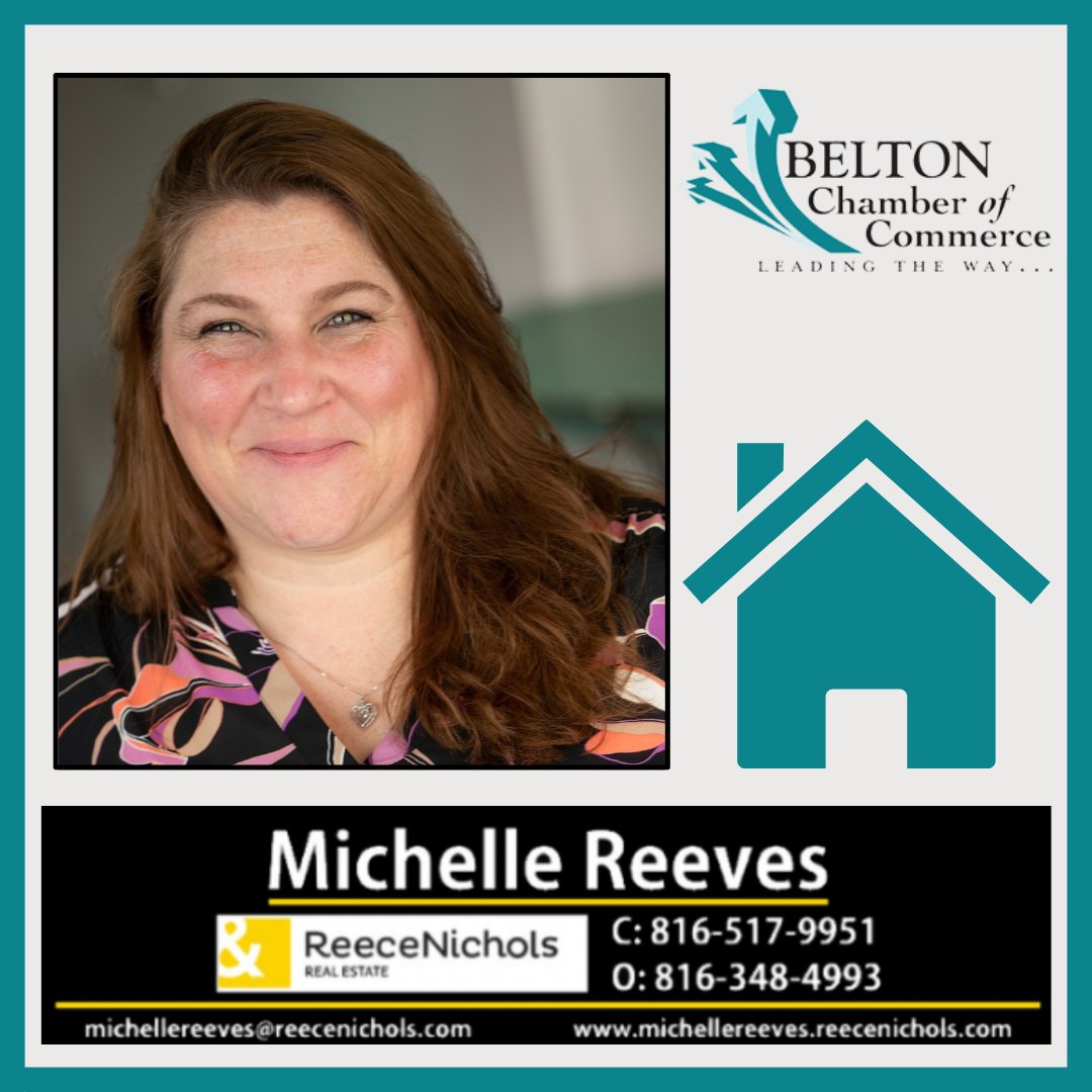 New member alert! We are so excited to welcome Michelle Reeves - Reece &amp; Nichols to the Chamber! We are thankful to be apart of your journey and wish you all the success.