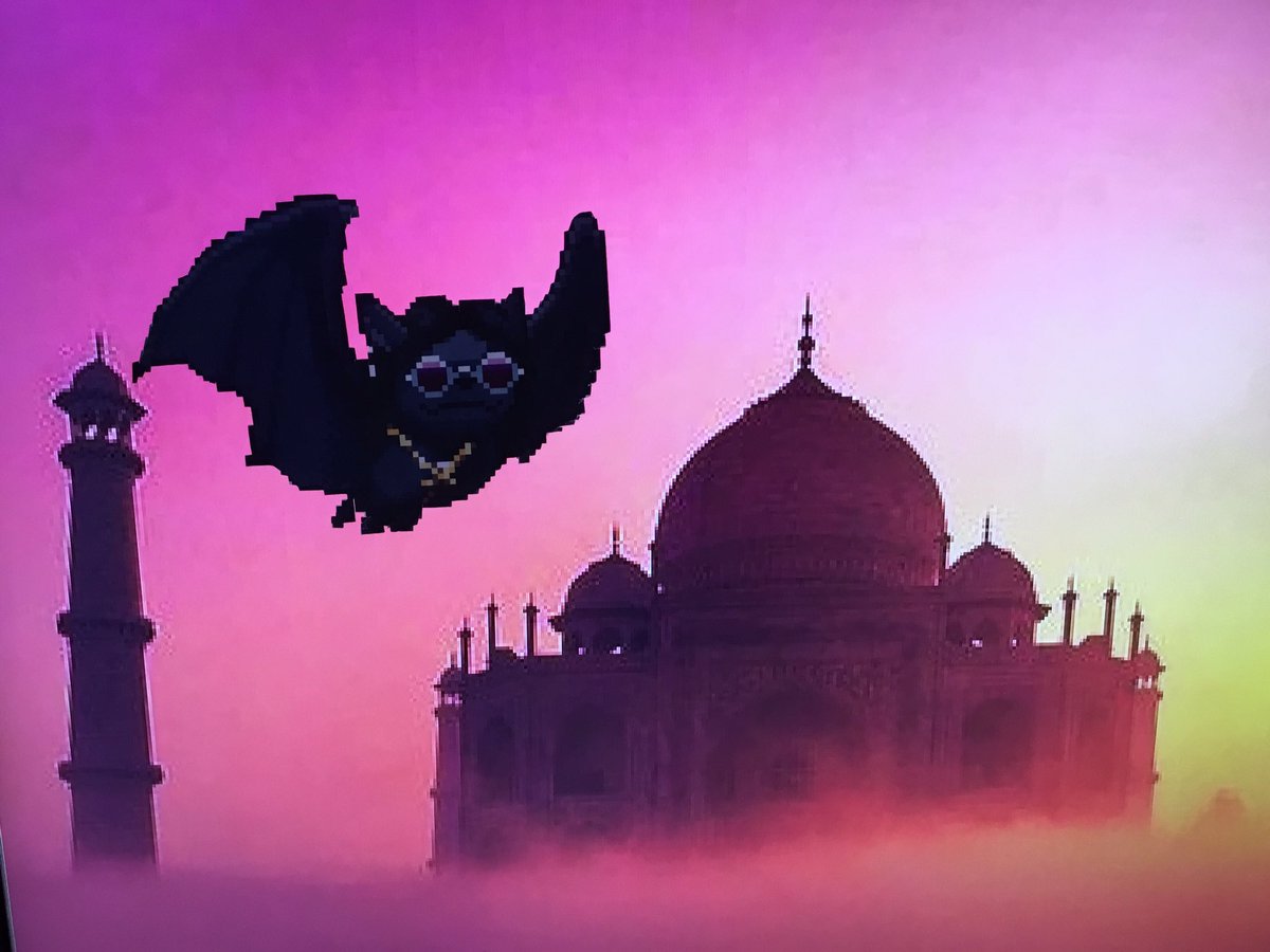 PrezziMatteo's tweet photo. …so finally… #cryptobatz flew here… will it ever find rest? https://t.co/nPuFBSxx3H