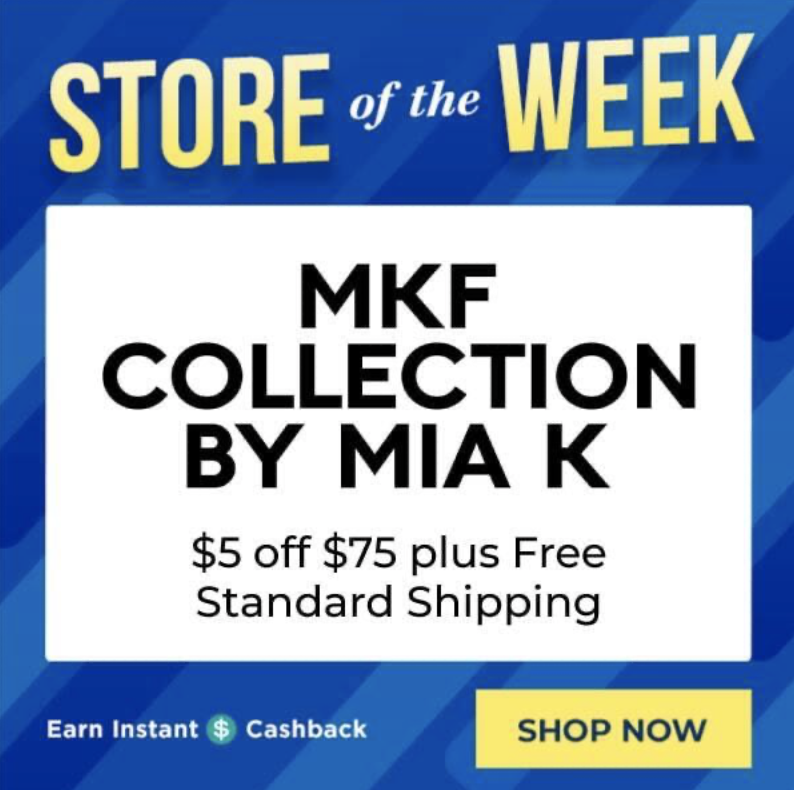 ShoppingAnnuity's tweet photo. The Store of the Week is MKF Collection. Be sure to visit @shopcom today to get up to 6% Cashback. Show this to your customers! https://t.co/yWmcwaloes
#storeoftheweek #shopcom #shoponSHOP https://t.co/jLllyRI5fc