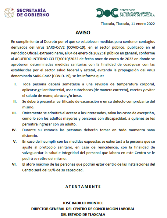 Medidas para contener contagios derivados del virus SARS-CoV2 (COVID-19), en el sector público.
