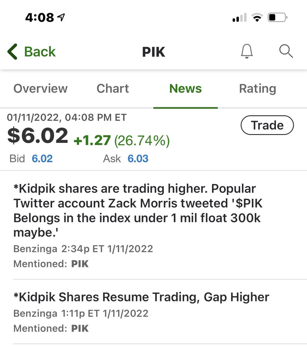 NDFightinIrish's tweet photo. @MrZackMorris Officially making headlines on the TD Ameritrade newsfeed! I’m impressed bro, cheers  to you🍻 https://t.co/Z1q5KxQalb