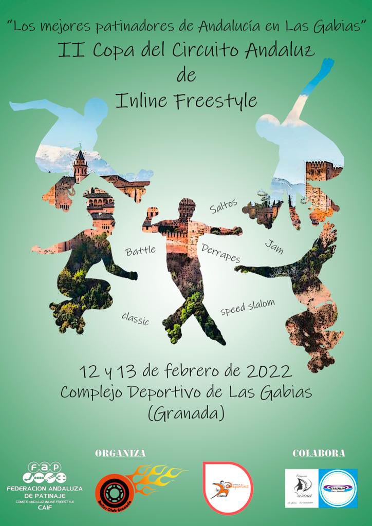 fapfreestyle's tweet photo. II Copa Circuito Andaluz 2021/22
Las Gabias Granada.
¡¡¡INSCRIPCIONES ABIERTAS!!! https://t.co/qtW3EljHD4