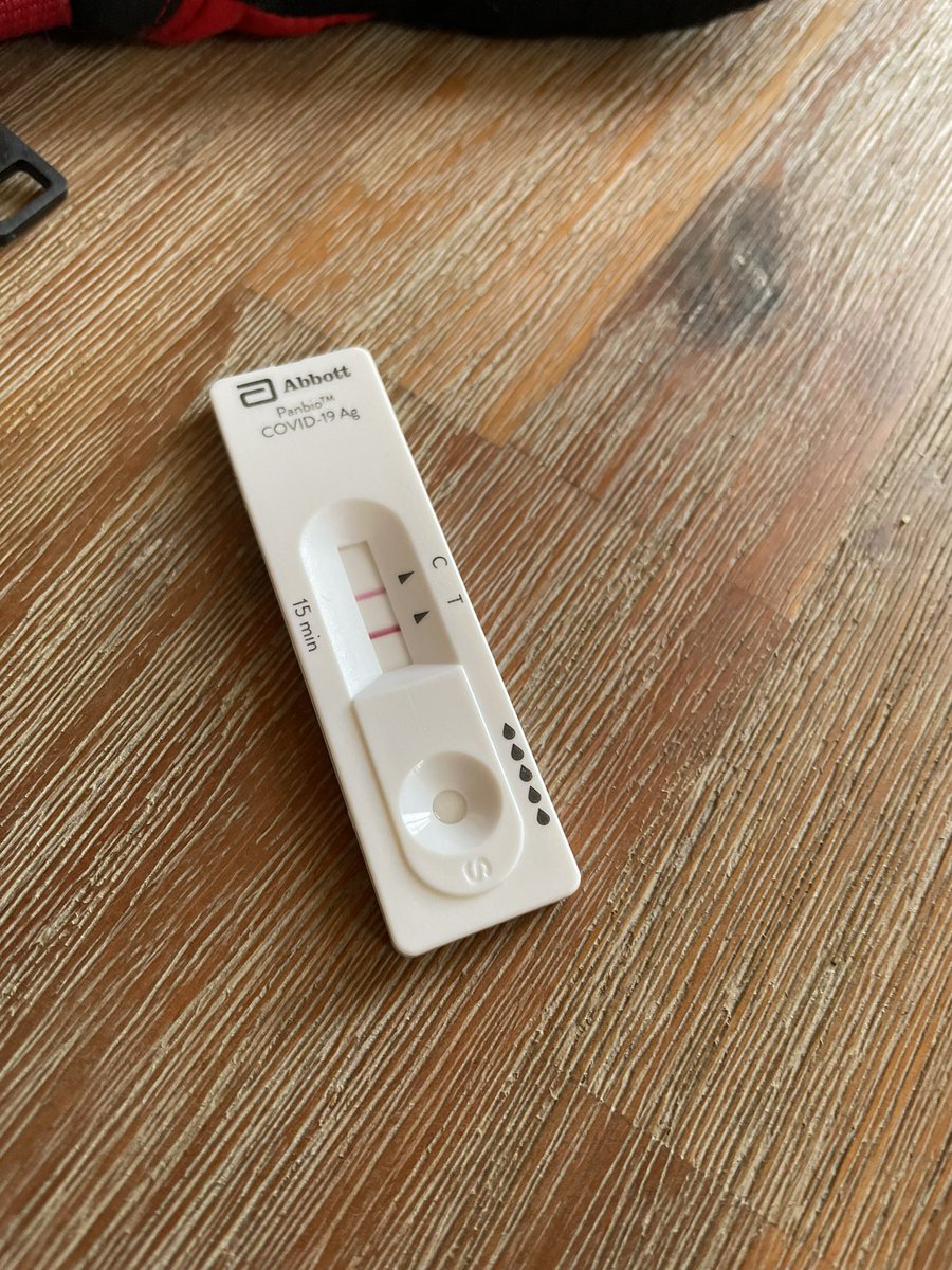 Triple vaxxed. Double masked/N95 in appropriate settings/full PPE at work. Socially distanced, have been only to home and work in the last week. Sore throat Saturday night. Negative rapid test Sunday morning. Yet today…