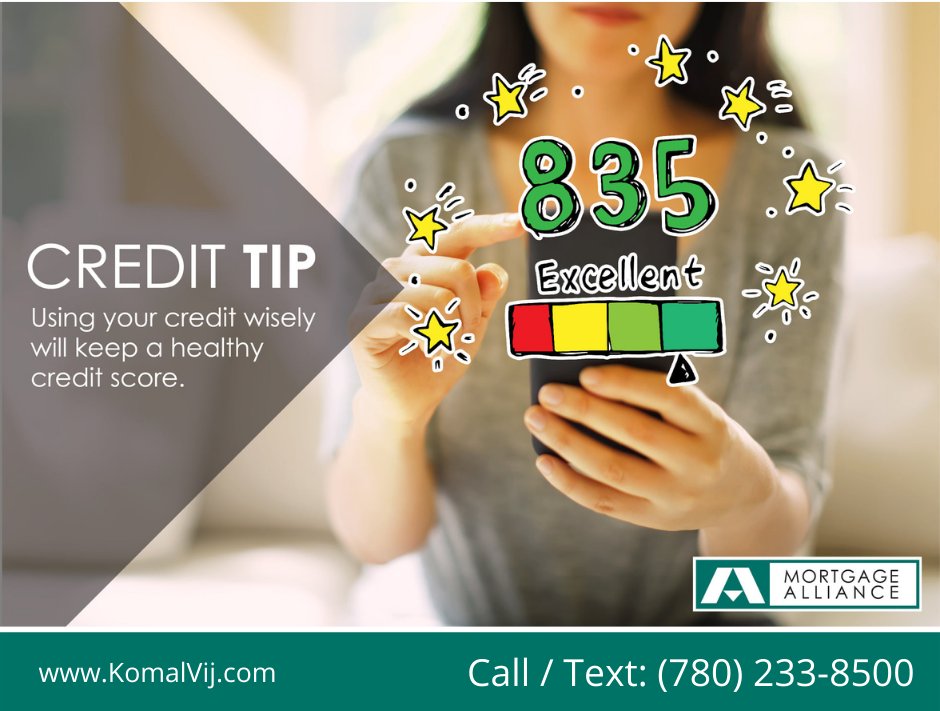 Try using less than 35% of your available credit limit. If your limit is $10,000, try not to borrow more than $3,500 at a time.
If you use a lot of your available credit, lenders see you as a greater risk. 
#CreditBuilding #CreditTips #UnderstandingCredit