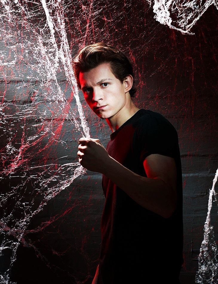 overdramatic spider-man actor photoshoots are my favorite thing
