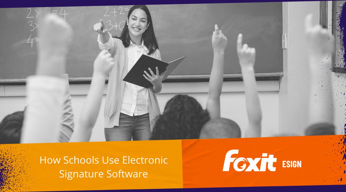 FoxiteSign's tweet image. #schoolsoftware #educationtechnology #schoolsolutions #education #electronicsignatures

bit.ly/3qhK13R