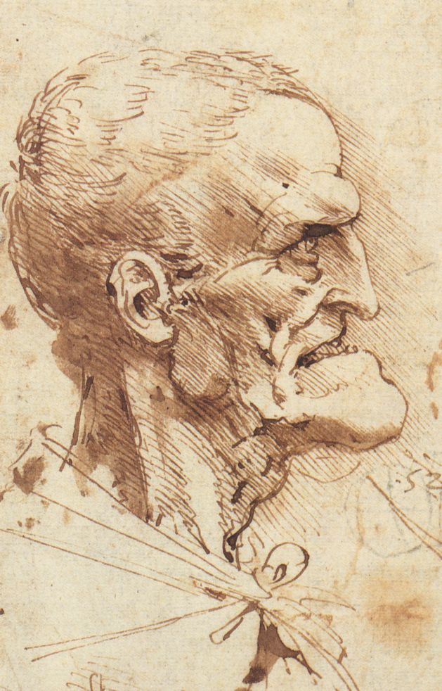 ArtistDaVinci's tweet photo. Grotesque Profile, 1487 #earlyrenaissance #davinci https://t.co/iFORY7lOur