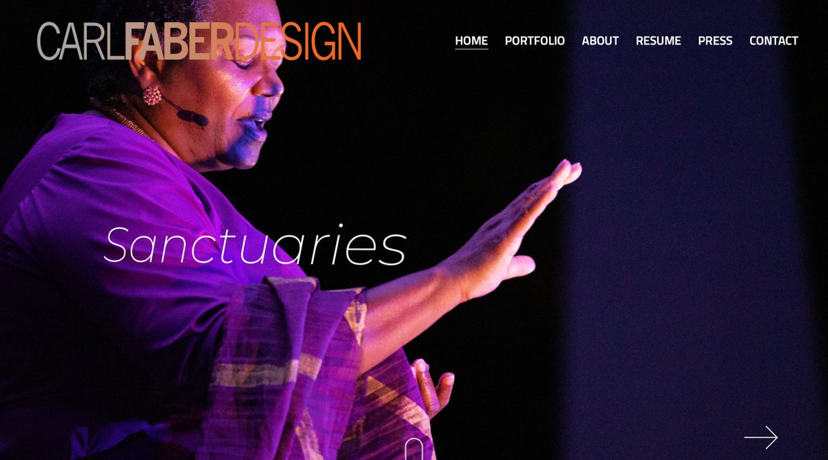 carlfaberdesign's tweet photo. New website is up!  Follow @carlfaberdesign for weekly updates where I’ll be sharing new work &amp; perspectives from past shows.

https://t.co/YwfRZTBjzq

📷: Intisar Abioto https://t.co/yUbQ2wdIDU