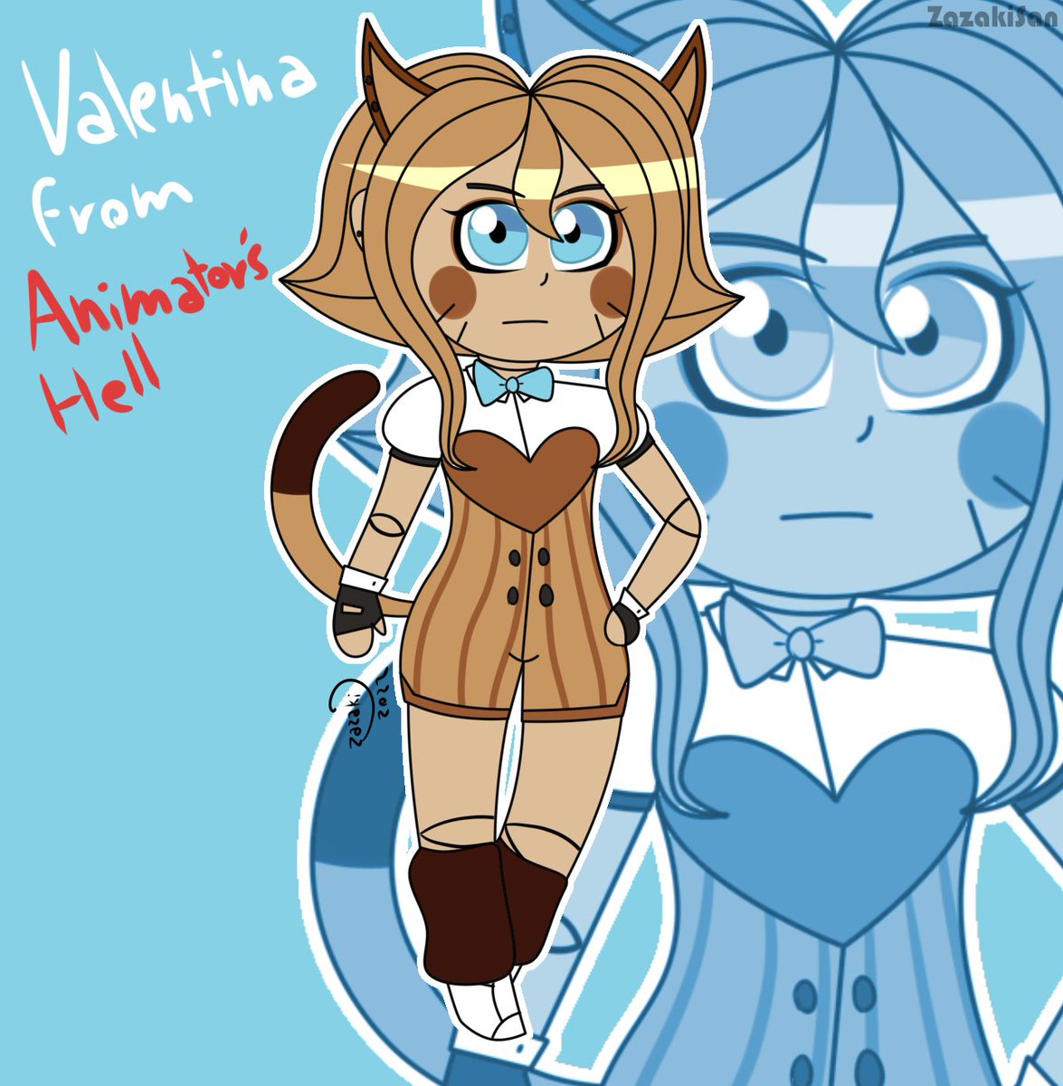 ZazakiSan's tweet photo. Valentina n Cortez from Animator's Hell :D
#AnimatorsHell #fnaffangame #fanart https://t.co/TldHPGSIBS