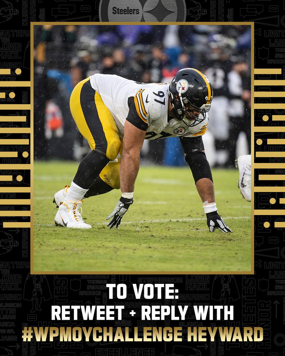 Pittsburgh Steelers (@steelers) on Twitter photo RT this to get <a href="/CamHeyward/">Cam Heyward</a> more votes!
#WPMOYChallenge Heyward
#WPMOYChallenge Heyward
#WPMOYChallenge Heyward
#WPMOYChallenge Heyward
#WPMOYChallenge Heyward
#WPMOYChallenge Heyward
#WPMOYChallenge Heyward
#WPMOYChallenge Heyward
#WPMOYChallenge Heyward
#WPMOYChallenge Heyward RT this to get <a href="/CamHeyward/">Cam Heyward</a> more votes!
#WPMOYChallenge Heyward
#WPMOYChallenge Heyward
#WPMOYChallenge Heyward
#WPMOYChallenge Heyward
#WPMOYChallenge Heyward
#WPMOYChallenge Heyward
#WPMOYChallenge Heyward
#WPMOYChallenge Heyward
#WPMOYChallenge Heyward
#WPMOYChallenge Heyward