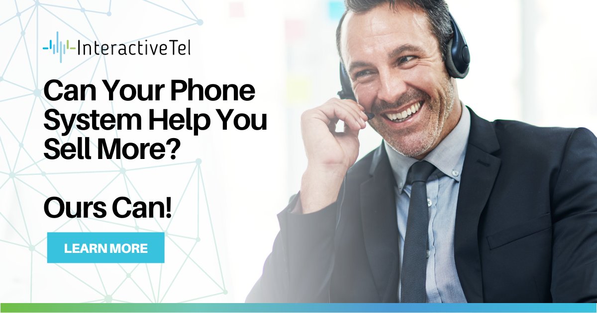InteractiveTel's tweet image. InteractiveTel’s “Smart” PBX has built-in real-time call transcription and AI-driven conversation analytics to alert you to sales opportunities while you’re on a customer call!

bit.ly/30xCTGm

#AI #VoIP #voice #artificialintelligence #callcenter