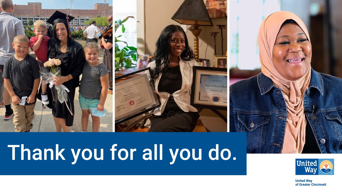 UnitedWayGC's tweet image. Thank you for a wonderful 2021! When we called, you stepped forward. You #donated. You #volunteered. You #advocated. Check out just a few of our accomplishments: untdwy.org/3K2hcQJ #CincyLivesUnited