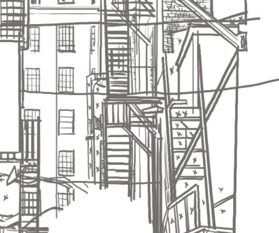 kenknudtsen's tweet photo. I fucking love a day drawing fire escapes and listening to Anthrax and Bleachers.
#commission #THISISNOTANEXIT @TheVapaCenter https://t.co/MpJ4ZMWZGo