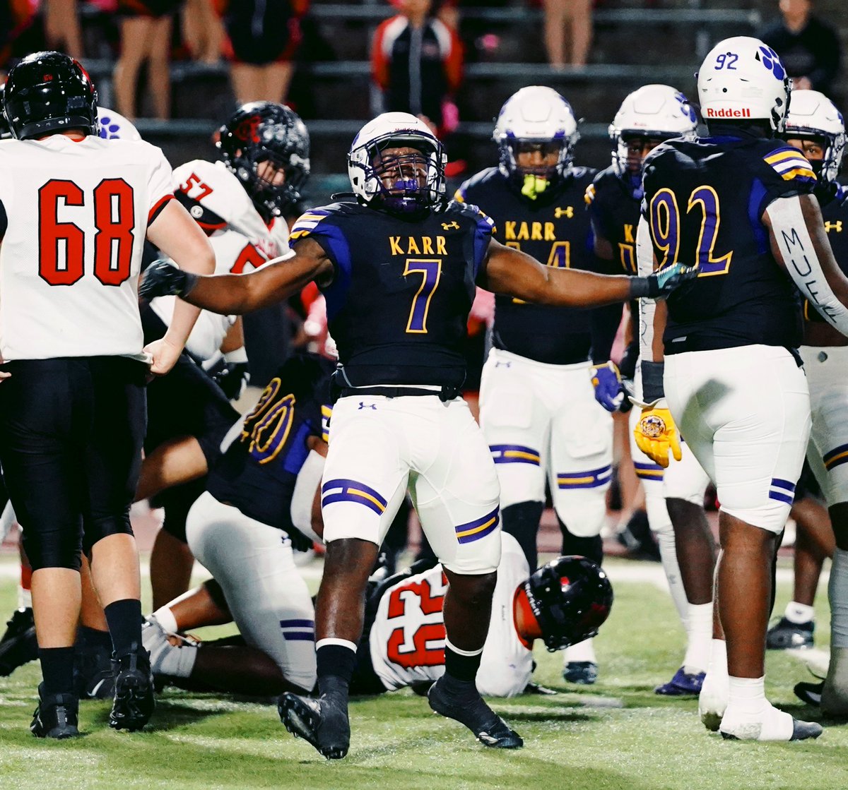 TMorgan427's tweet photo. Blessed to be ALL- STATE #AGTG #doitformomz💜. @T_Morgan20 @TaylorGanggg__ https://t.co/WK165axMPD