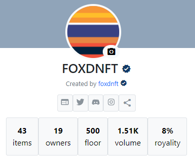 foxdcoin's tweet photo. Hey everyone. Thanks to all 19 holders of a
#FOXDNFT @Ravenistcom
We added the collection to our https://t.co/Df8BOY0EMB in the profile. Thanks! Sold out!
https://t.co/aCNNc9VgIG
#collector #collectable #nft #nfts #foxdnft
#sales #nftartist #soldout https://t.co/3CQvAv2tep
