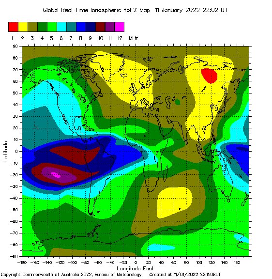 Global Optimum NVIS Frequency Map Based Upon Hourly Ionosphere Soundings via https://t.co/6WcAAthKdo #hamradio https://t.co/bv0gn522k6