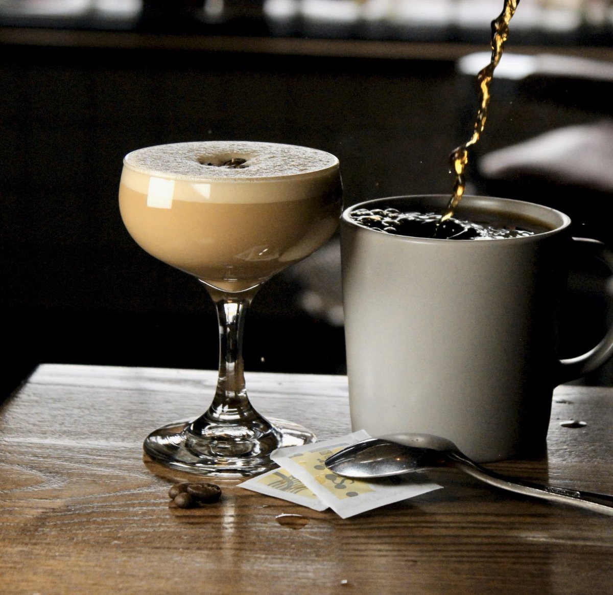 For the month of January &amp; February $1 from every Cannibale Community Cocktail sold will be donated to <a href="/AARCS_Canada/">AARCS - Rescue 🐾</a> 
.
Kentucky Coffee Shop - Wild Turkey Bourbon, Kahlua, Forty Creek Nanaimo Bar Cream, Cold Brew Coffee, Angostura + House Orange Bitters
.
Sip &amp; Support!