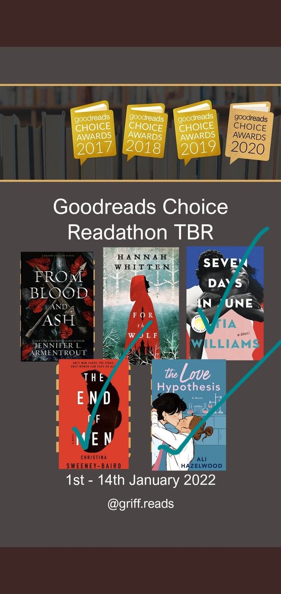 LauraMcToal's tweet image. 3 down, 2 to go for @GCreadathon hosted by @SamGriffBlog