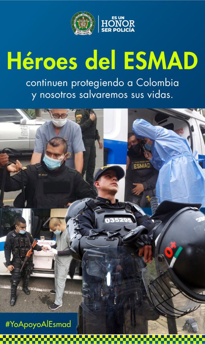 MGABustamante's tweet image. Nuestros guardianes del orden, siempre contarán con la Sanidad Policial, que al igual que ellos tienen una sola vocación proteger y salvar la vida. #YoApoyoAlEsmad #DISAN