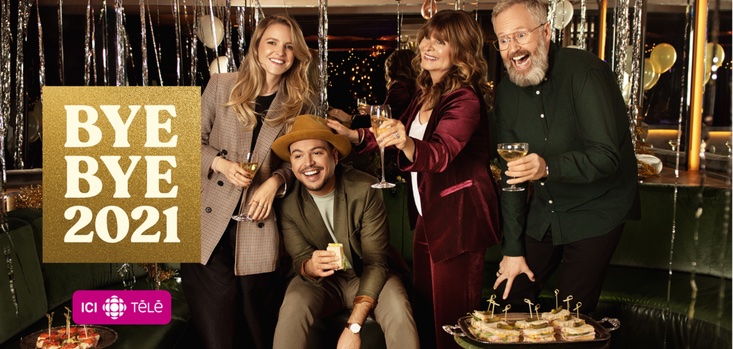 Le Bye Bye 2021 devient l’émission la + regardée de l’histoire de la télé québécoise avec 4 862 000 téléspectateurs, soit 200 000 de plus que le Bye Bye 2020. BRAVO à <a href="/glesperance/">Guillaume Lespérance +</a>, <a href="/sofecteau/">Simon O Fecteau</a>, les comédiens et tous les artisans! 👏👏👏📺 ▶️ bit.ly/3feMkhS