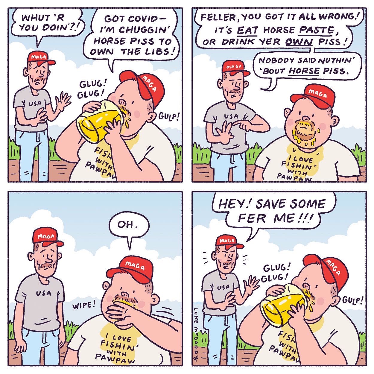 Piss drinking 
