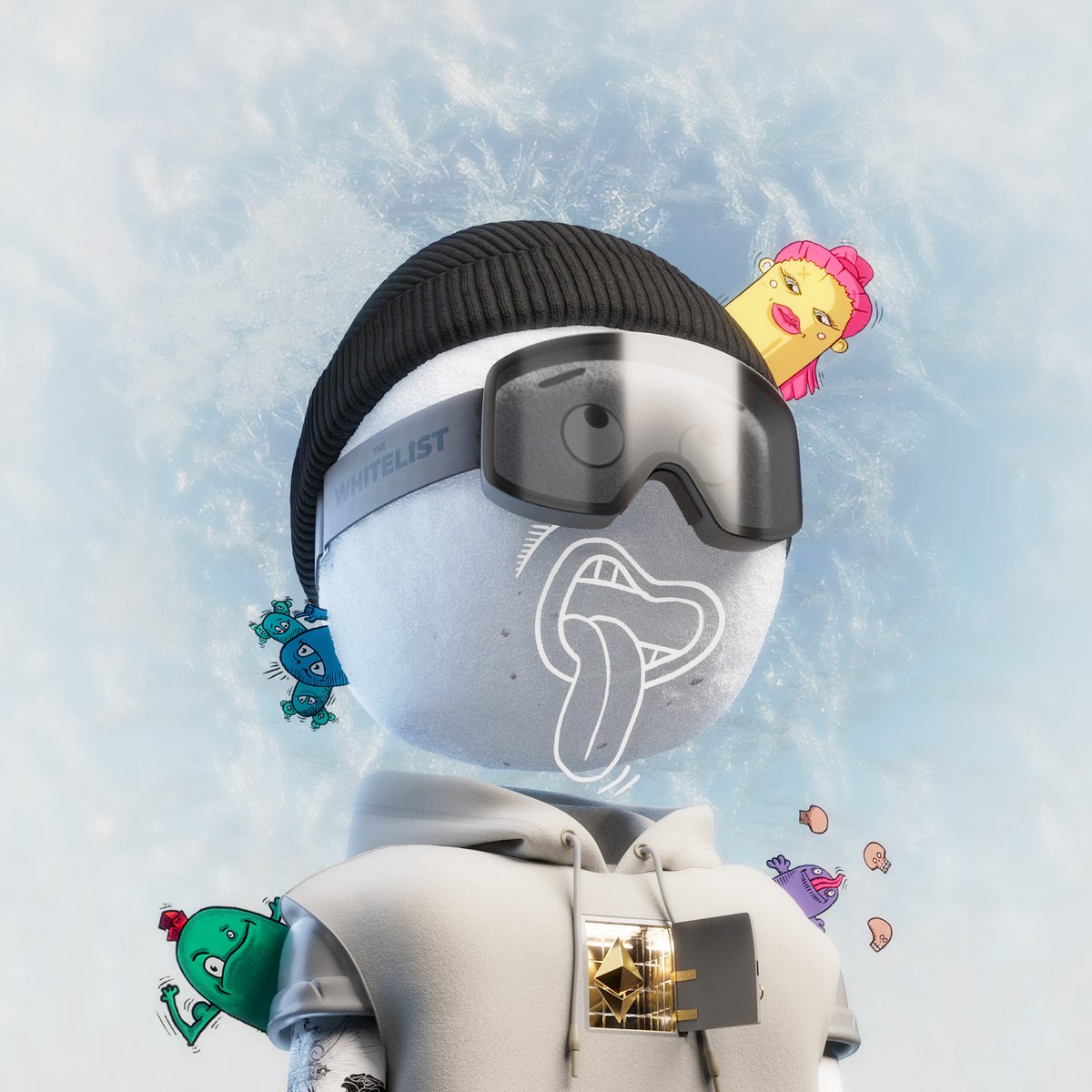 ❄️WL GIVEAWAY❄️

 @TheWhitelistio has given us 3 WLs spots!

To enter:
❄️ Follow <a href="/YetiTownNFT/">Yeti Town 💀</a> &amp; @Thewhitelistio
❄️ Like, RT &amp; Tag 2 friends
❄️Join both discords: discord.gg/cBgHCR5B &amp;
discord.gg/yetitown 

Their discord will be locked soon, so hurry!!!