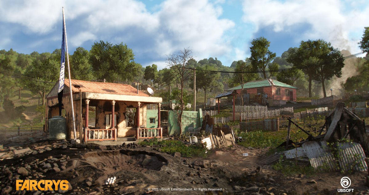 DriesTimothy's tweet image. Something different for #PortfolioDay 
I'm a Senior Environment artist with 6 years of experience working at Ubisoft, Sharing some of my latest work done on Farcry6💪

More can be found here: artstation.com/timothydries