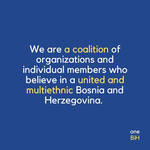 JednaBiH's tweet photo. Join us at https://t.co/3ktyNJut60 to help maintain a united & multiethnic Bosnia & Herzegovina. #ONEBiH https://t.co/ud8NeozRI7