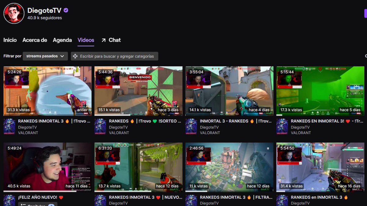 Comenzando 2022 toca anunciar que estoy F/A en busca de una orga para representar como creador de contenido de VALORANT 🇦🇷🇨🇱

Hago contenido de VALORANT desde Abril del 2020 (1 año y 8 meses) de forma constante desde su fase BETA. 📅

Agradezco los RT de corazon para difundir❤️🙏