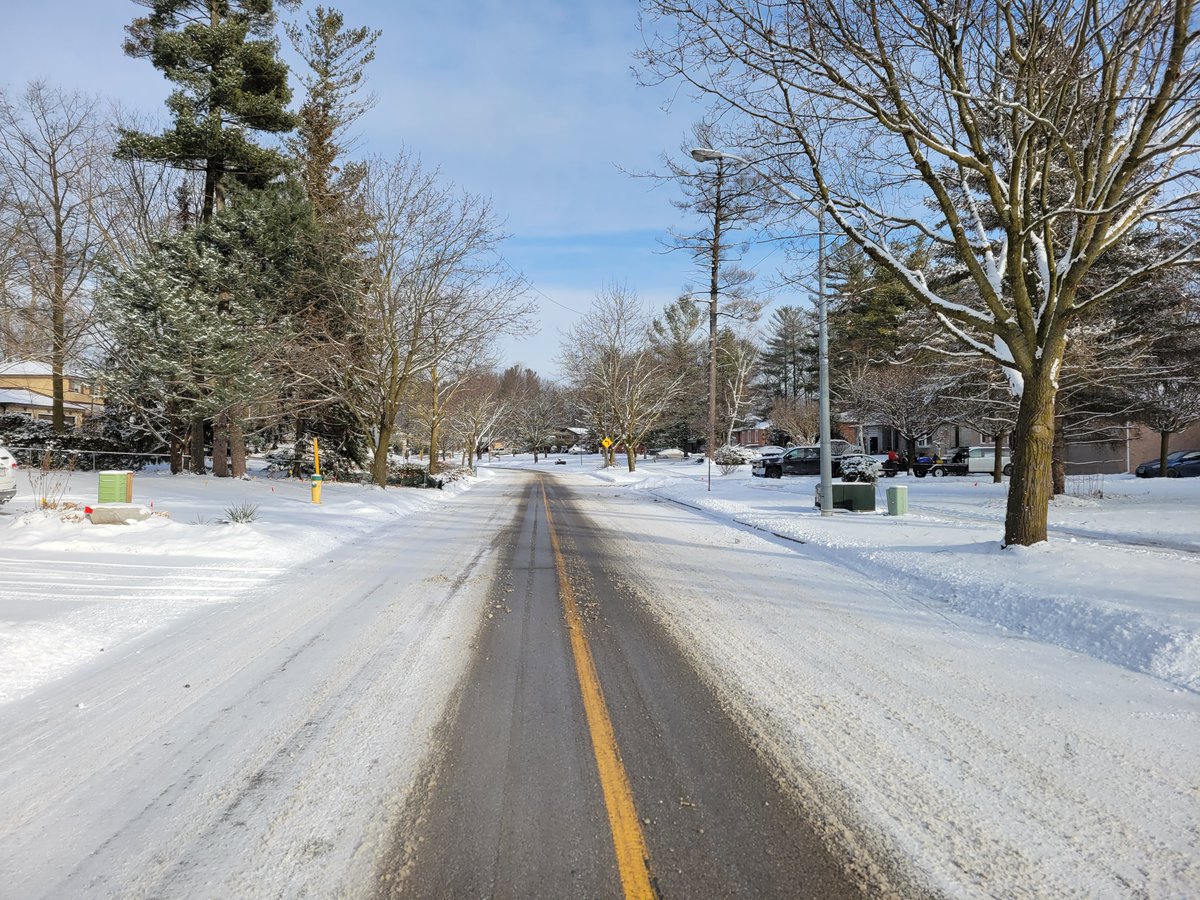 Amazing winter in #EastGwillimbury  Beautiful Park Avenue