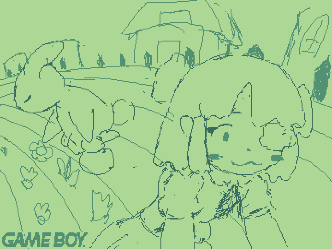 (WIP) Today i will start working with the cinematic-trailer of DeathRosa. Elin is just picking vegetables in his little game boy planet, what could go wrong? What do you think will happen?  Ideas are welcome :P
#pixelart #gamedev #gameboy #nintendo #portfolioday