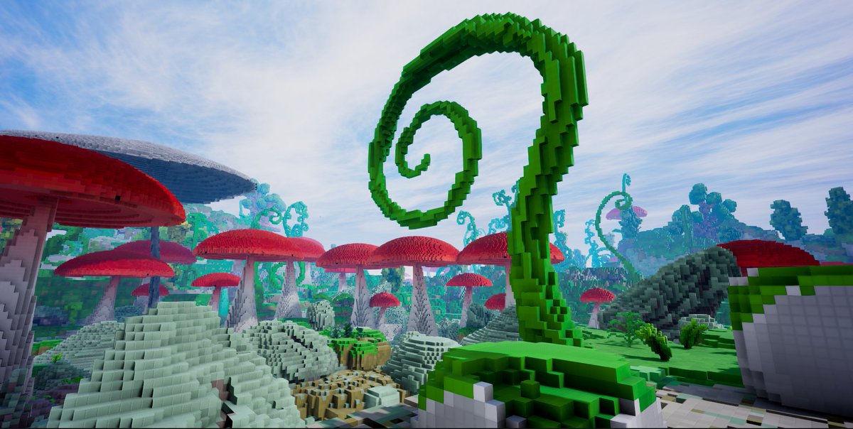 IsotopiaGame's tweet image. We're in spiral country now
#gamedev #voxelart #voxelgamedev #voxel #cubes #blocks #procedural #gameart #plants #spiral #madewithunity #unity3d #devblog