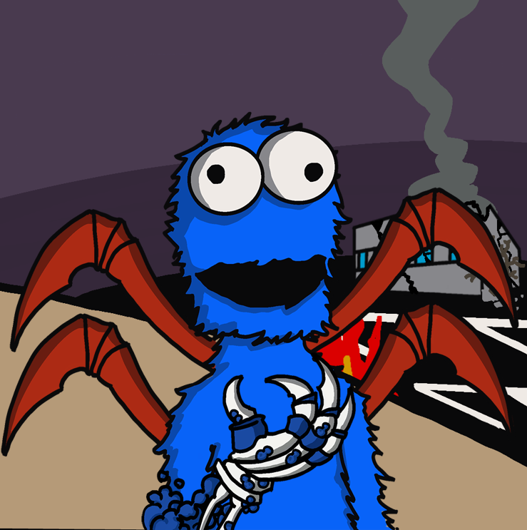 Did we mention that Mecha Cookie Monster

Schrootants are bringing it!