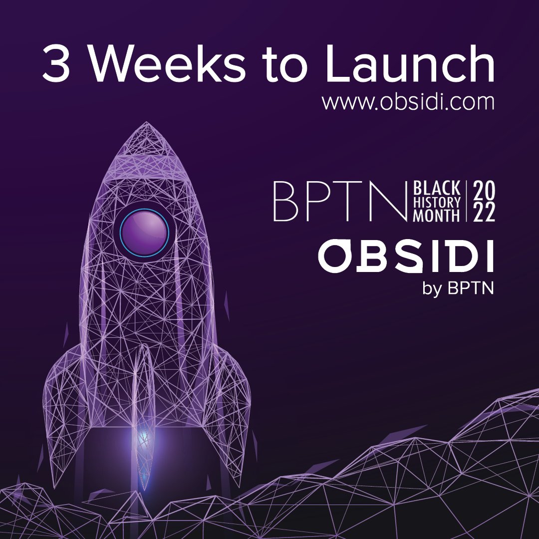 Are you ready for Obsidi.com by BPTN? 

This Black History Month is going to be one to remember! 

It all kicks off with the launch of Obsidi.com the first platform built from the ground up for Black professionals!

#OBSIDIbyBPTN #BPTN #OBSIDI