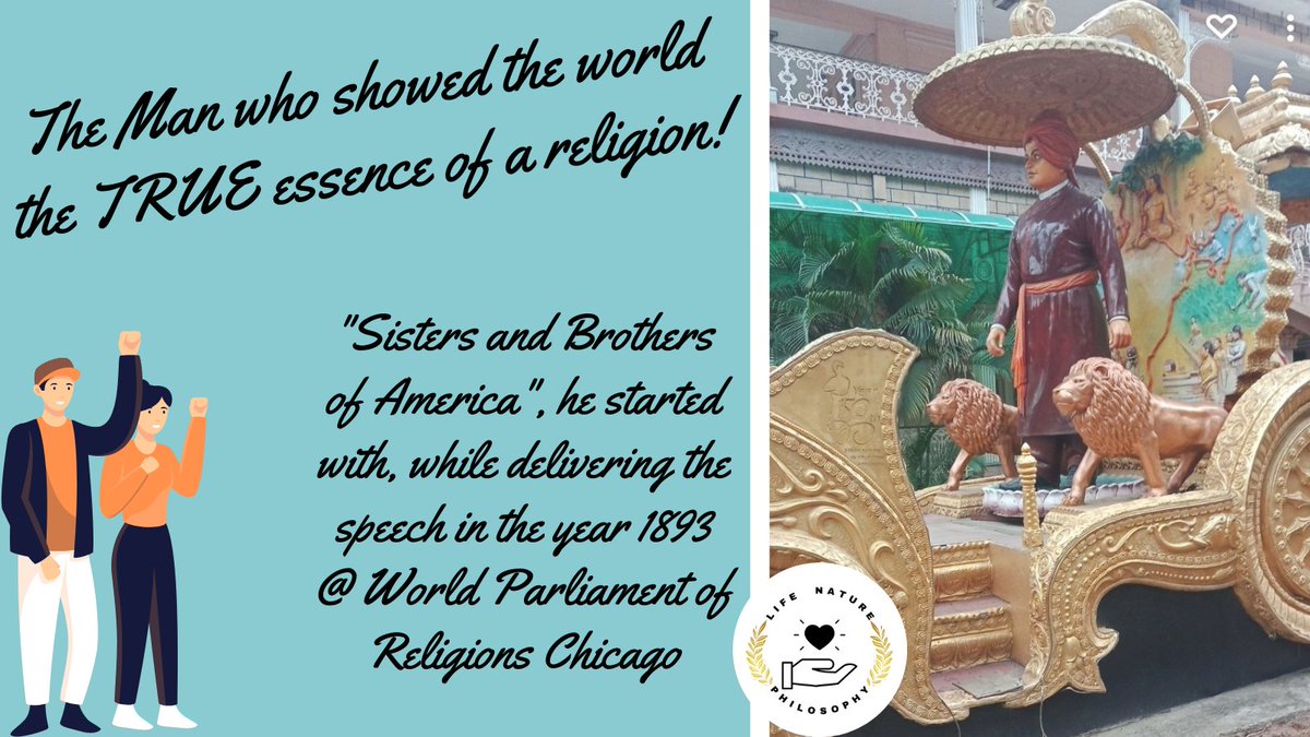 lifenatphil's tweet photo. On the #birthanniversary of #SwamiVivekananda #lifenatphil takes the honor to present to you all an interesting piece on "World's Best Religion" - https://t.co/oBLHS8RQv1 

#NationalYouthDay #VivekanandaJayanti #WorldPeace https://t.co/LuhDzmFKLO