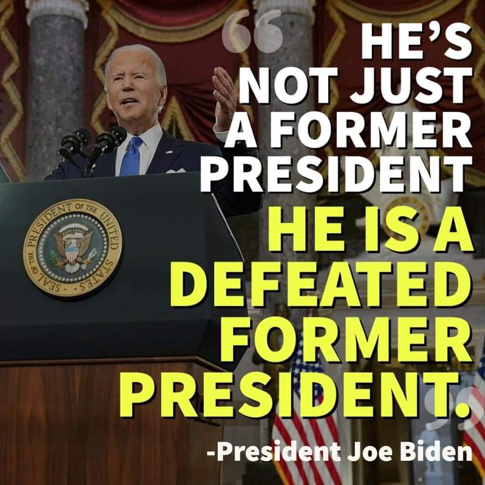 GloriaVeraBedo1's tweet photo. #DesperateCheeto is gone. Now we need to elect a woman. Get outta the way .@VP needs to run things. Just saying. https://t.co/IwODDUc457