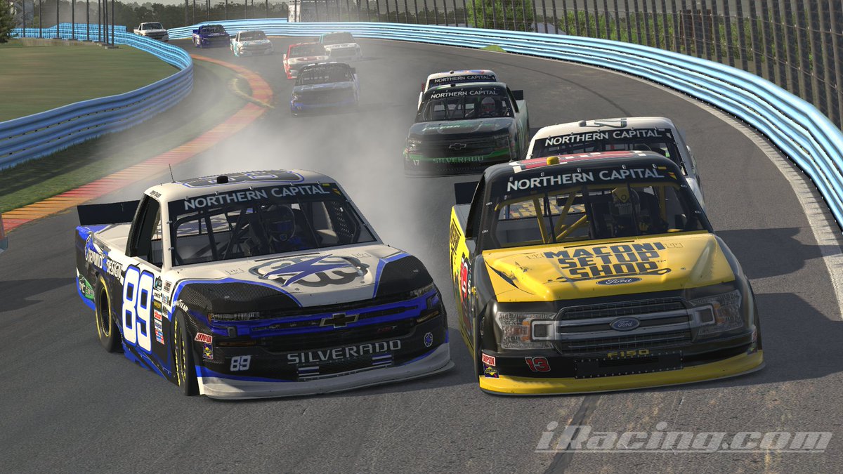 Andrew_Player13's tweet photo. Made several mistakes, but fought back to finish 8th for @MaconiSetupShop in the @AREAiRacing #NorthernCapital truck race at Watkins Glen. https://t.co/QoyKtGEP8j