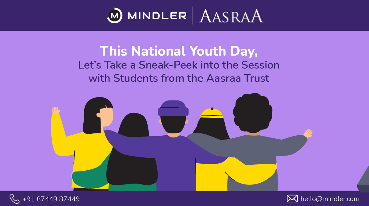 mindlercareers's tweet photo. We had a session with Class 9 and 10 students from the Aasraa Trust (@AasraaTrust) last week and here are some glimpses from it. The online session was about the new age careers that aimed to give them insights into various career options that are available today.
#aasraatrust https://t.co/qoTsrhMe4m