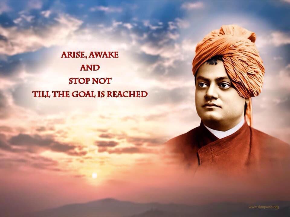 vpsbadnore's tweet image. Remembering with reverence #SwamiVivekananda on his #159th birth anniversary with his inspirational message  “Arise, awake and stop not till the goal is reached ”.
 We are indebted to him for having transformed  #India into a land of enlightened wisdom, peace and prosperity.