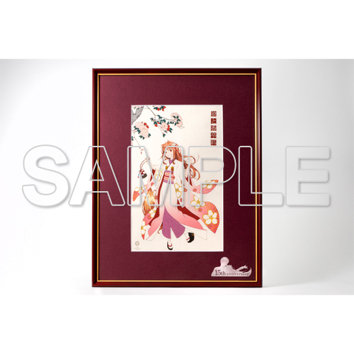 【新品】第二版　狼と香辛料 浮世絵木　版画 狼桜美人図 ホロ 新品】第二版 狼と香辛料 浮世絵木 版画 狼桜美人図 ホロ Amazon.