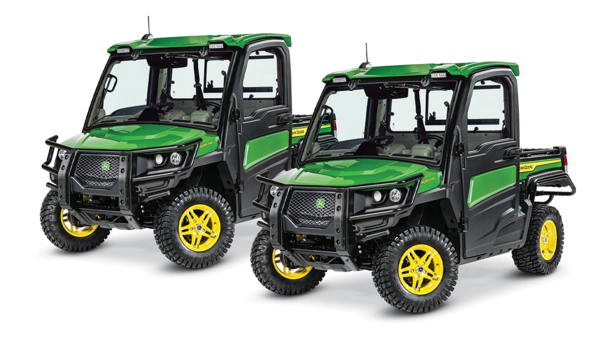 MachineryPete's tweet photo. News: @JohnDeere Introduces Automotive Inspired Signature Edition Gators...story here: https://t.co/bWA0bBXQO4 https://t.co/XCD7tQE0lo