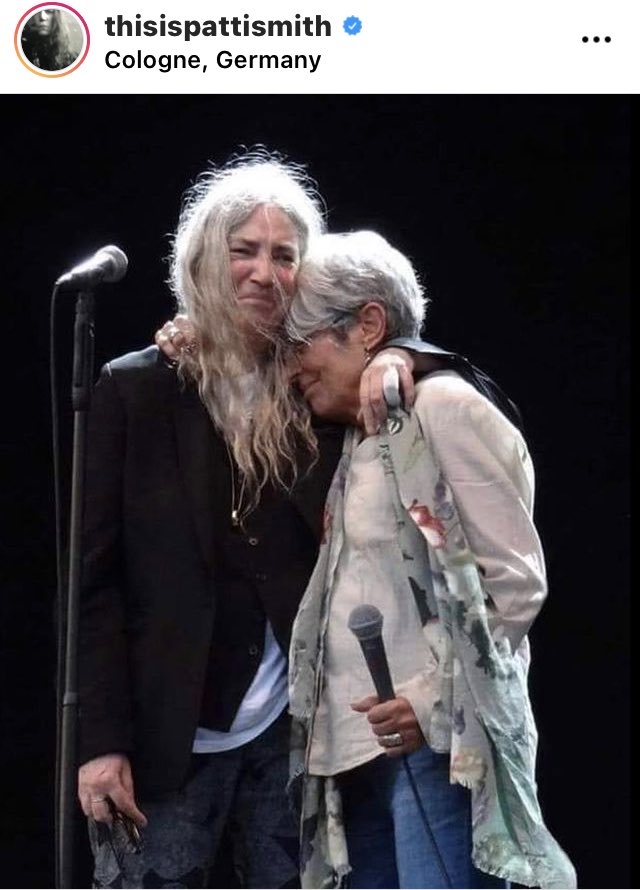 Happy Birthday Joan Baez tears of gratitude from Patti . 