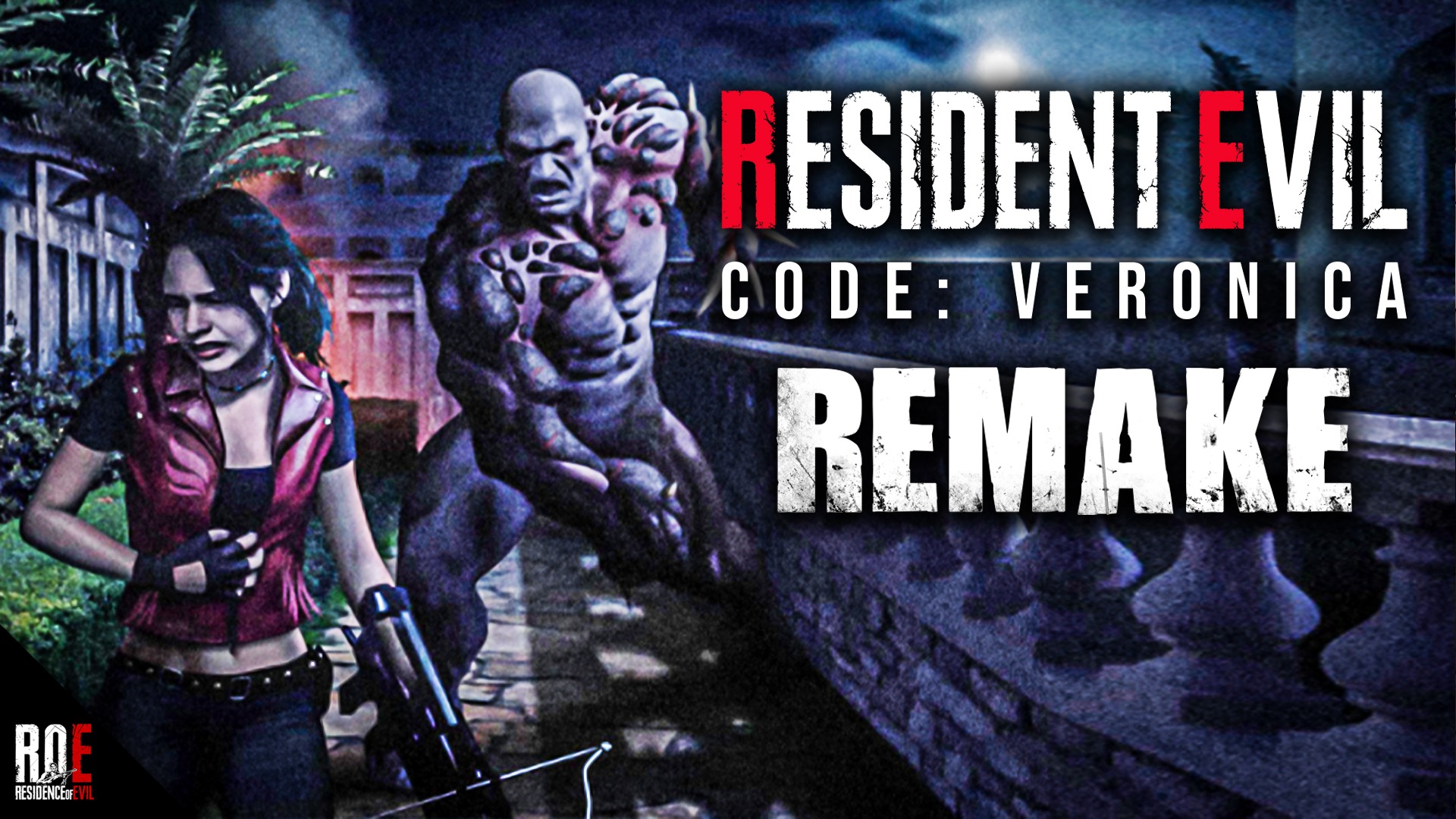 RESIDENCE of EVIL on X: RESIDENT EVIL CODE VERONICA: REMAKE, NEW  GAMEPLAY & TRAILER